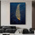 Maritim inspiriertes Leinwandkunstwerk