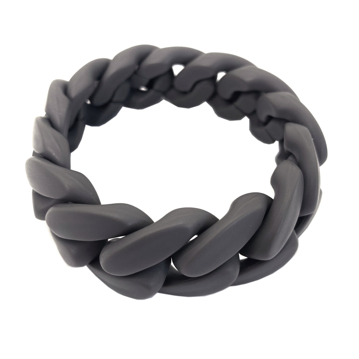 Stylische Silikon-Ketten-Armband Brehn
