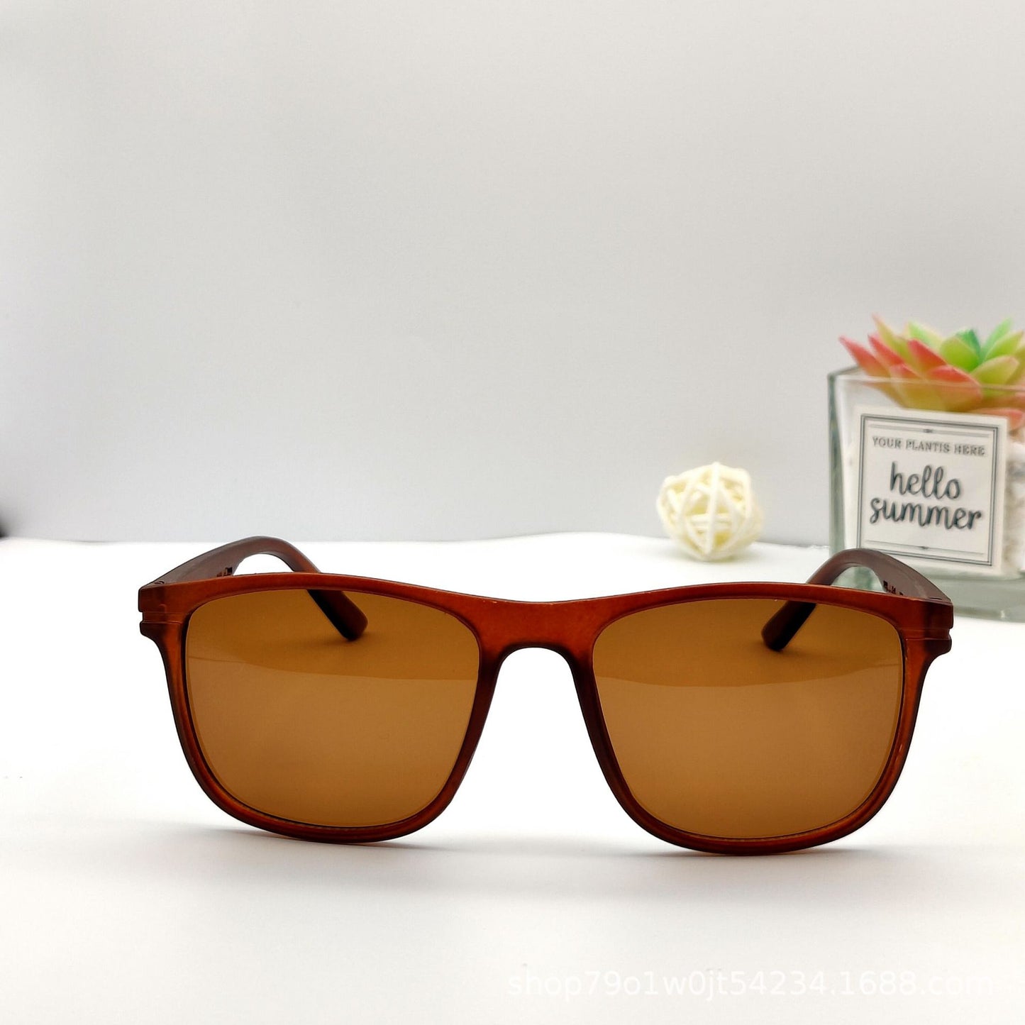 Herren stylische Sonnenbrille mit geschmeidigem Rahmen und polarized Gläsern Brehn