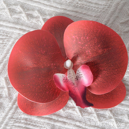 Elegante Seidenorchideen-Haaraccessoire