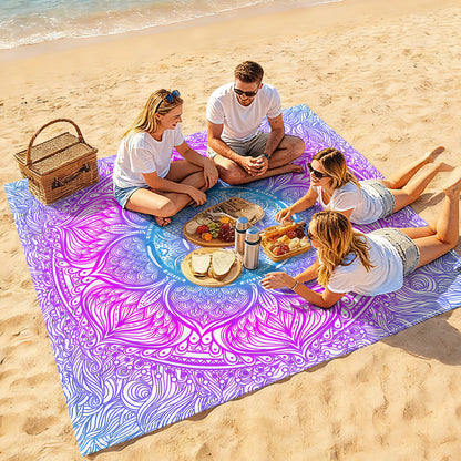 Mandala Design Strandmatte Brehn