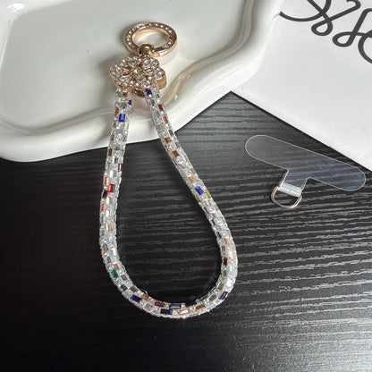 Eleganter Schlüsselanhängerhalter mit Kristallakzenten Brehn