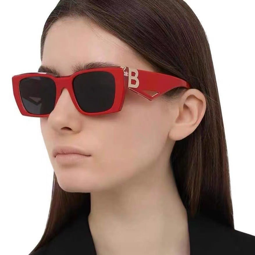 Damen trendige Sonnenbrille mit markantem Design Brehn