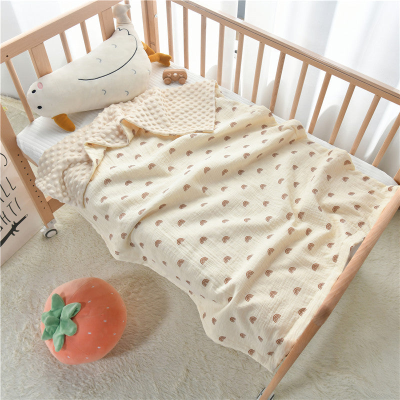 Plüsch gesteppte beidseitige Babydecke Brehn