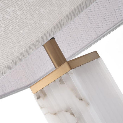 Elegante Marmor Akzent Tischlampe