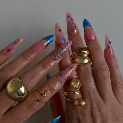 Künstlerische Stiletto-Nail Art Brehn 1787977694