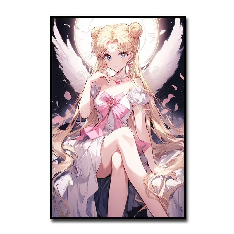 Fantasy-Charakter-Artdruck auf Leinwand Brehn