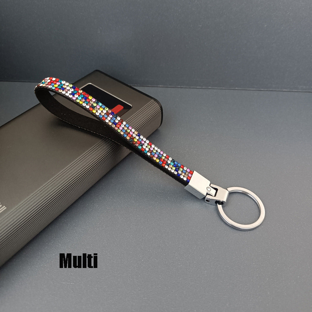 Eleganter Strass-Schlüsselanhänger Strap Brehn