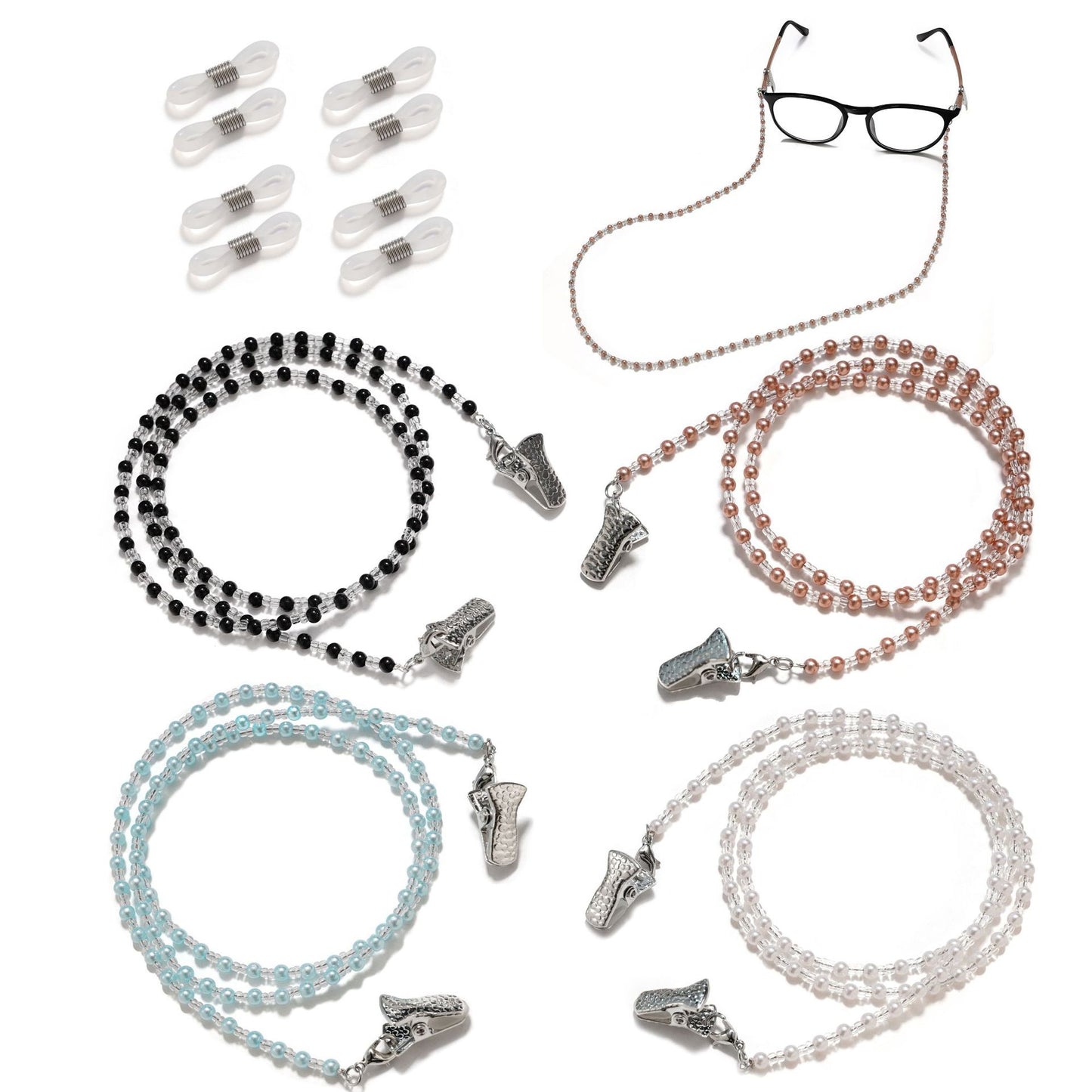 Premium Perlen Brillen Kette Brehn