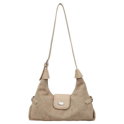 Stylische Wildleder-Schultertasche Brehn