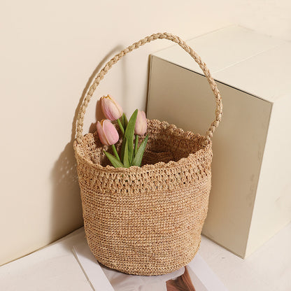 Geflochtene Basttasche Brehn