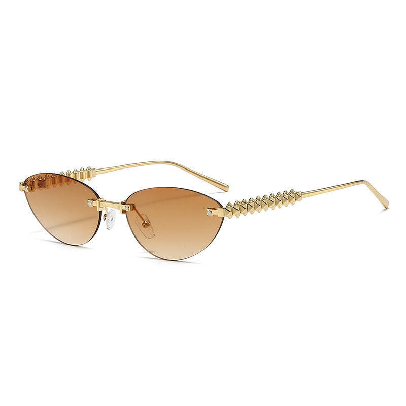Damen modische Brille mit spitzen Akzenten Brehn