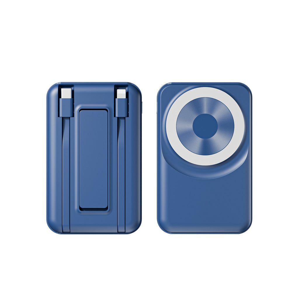 Tragbare Powerbank mit Integriertem Ladekabel Brehn