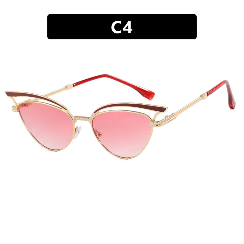 Damen Cat-Eye Brille mit filigranem Designelement Brehn