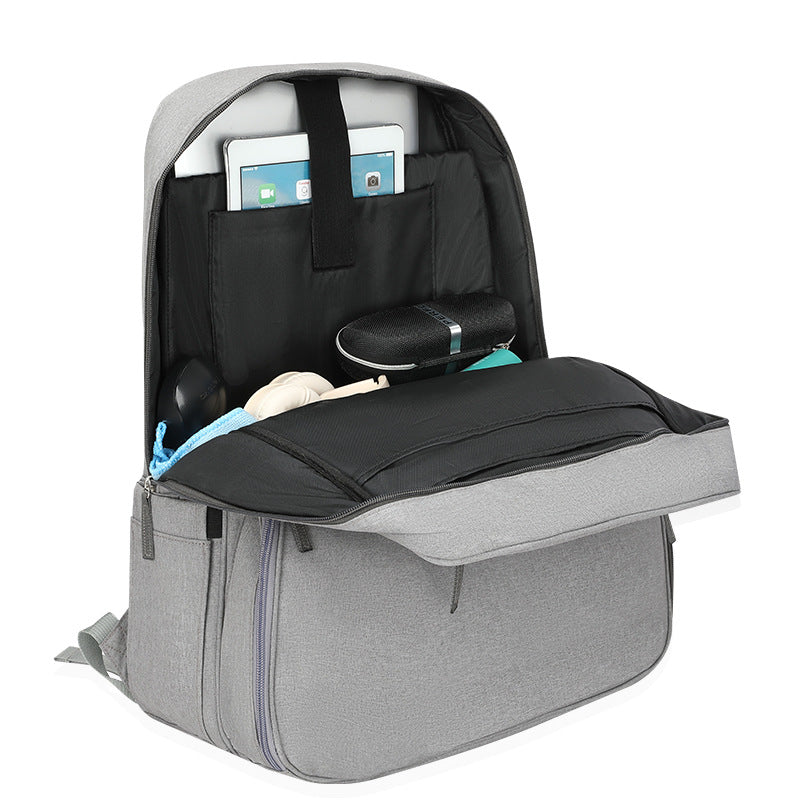 Multi-Compartment Fitness-Rucksack mit Schuhaufbewahrung Brehn
