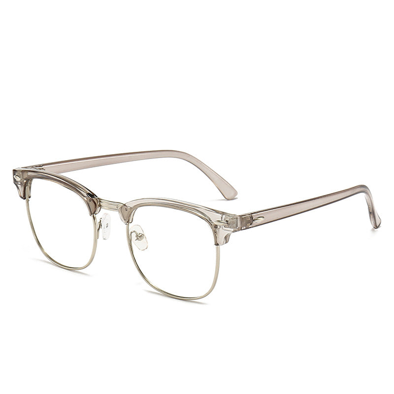 Damen modische Retro-Sonnenbrille mit metallischem Rahmen Brehn