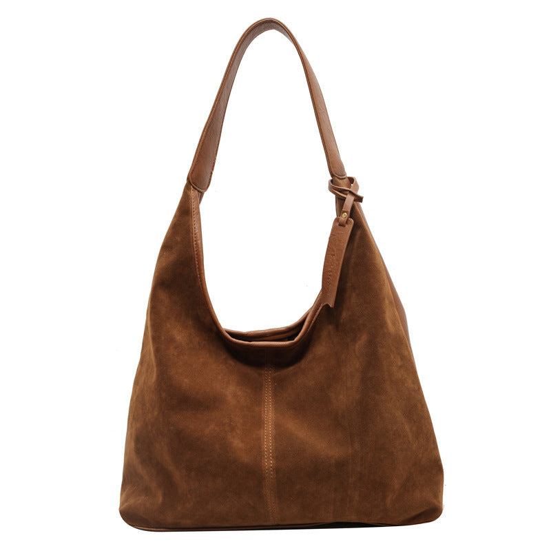 Wildleder Slouchy Schultertasche