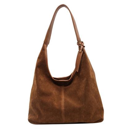 Wildleder Slouchy Schultertasche