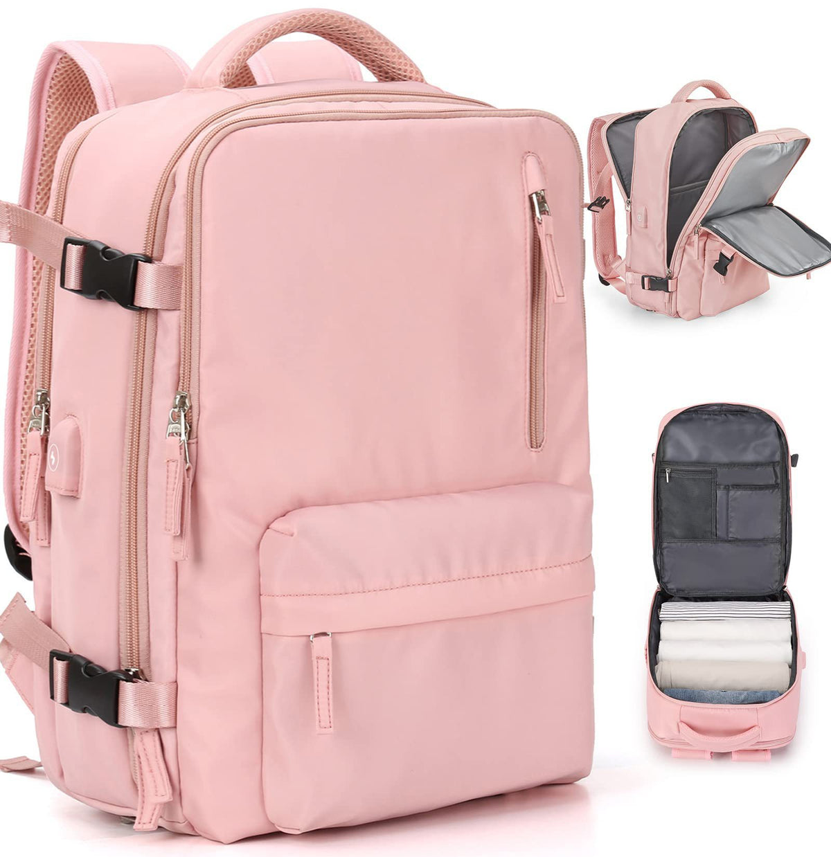 Vielseitiger Reise-Rucksack mit Organisationsfächern Brehn
