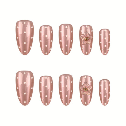 DIY Press-On-Nagelspitzen-Set mit Kleber und Feile