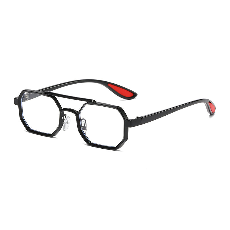 Damen modische Designer-Sonnenbrille mit exklusivem achteckigem Rahmen Brehn