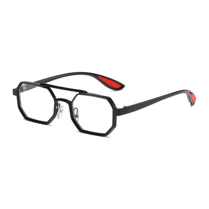 Damen modische Designer-Sonnenbrille mit exklusivem achteckigem Rahmen Brehn