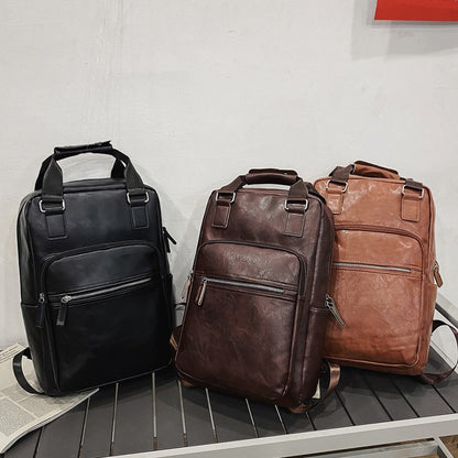 Eleganter Rucksack Aus Hochwertigem Leder Brehn