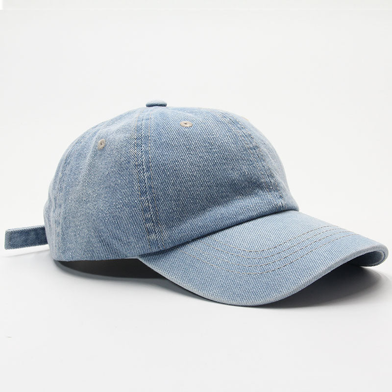 Damen Casual Verstellbare Denim Baseballmütze Brehn