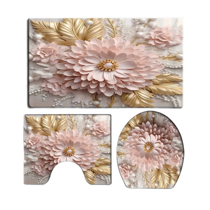 Floral Badezimmer Set Brehn