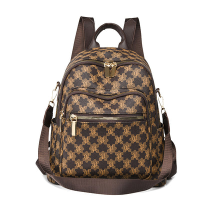 Chic Mehrfach-Taschen Stepp-Rucksack Brehn