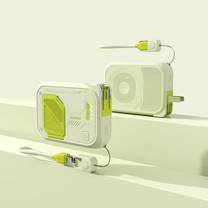 Multifunktionale Powerbank mit Integrierten Schnellladeanschlüssen Brehn
