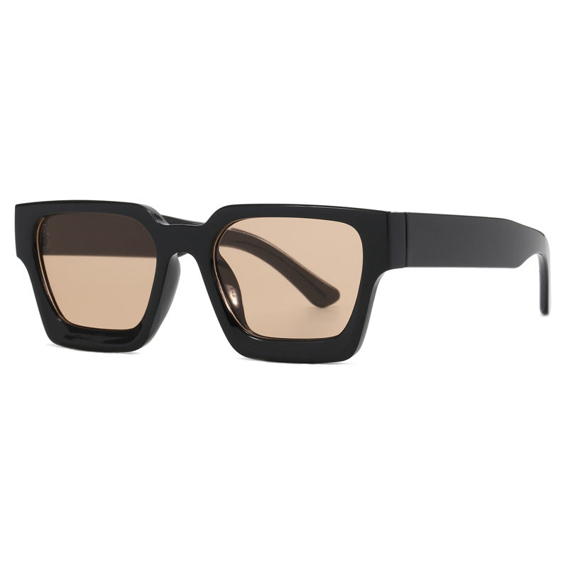 Damen Modische Oversized-Sonnenbrille mit quadratischem Rahmen Brehn