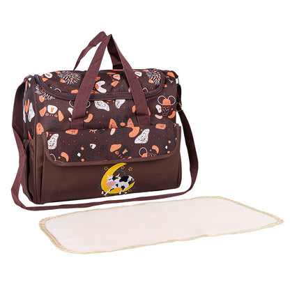 Multifunktionale Wickeltasche mit Integrierter Wickelauflage Brehn