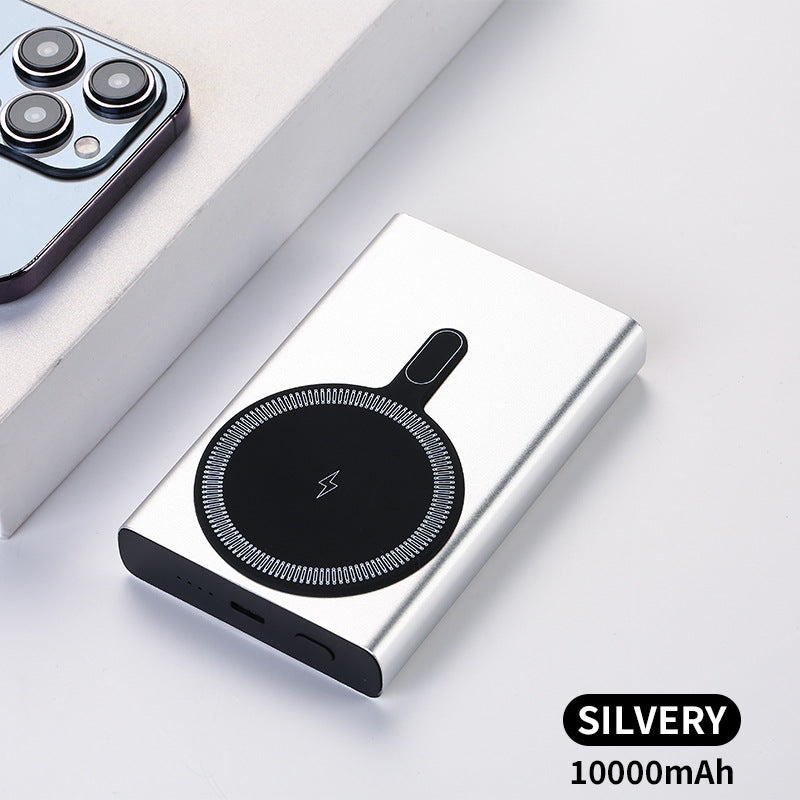 Tragbare Magnetische Powerbank mit Schnellem Induktiven Ladegerät Brehn