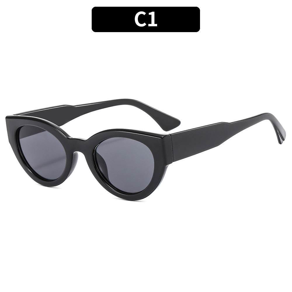Cat-Eye Sonnenbrille mit stilvollem elegantem Rahmen