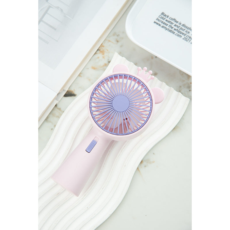 Damen Tragbarer Handventilator mit originellem Geweih-Design Brehn