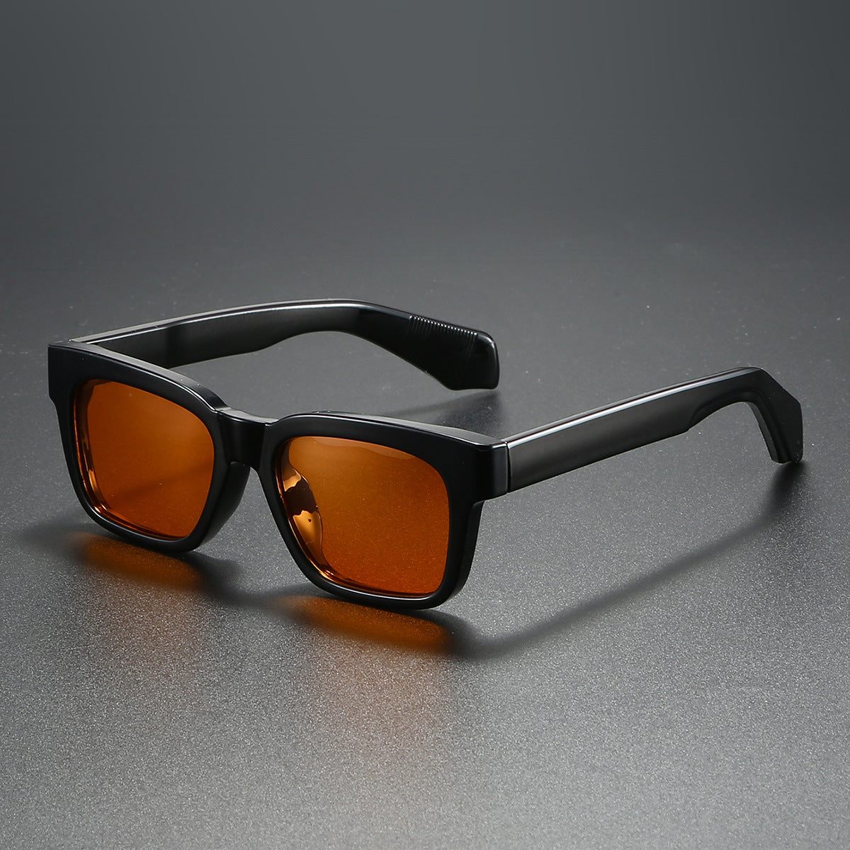 Damen quadratische Sonnenbrille mit markantem Schildpatt-Muster Brehn