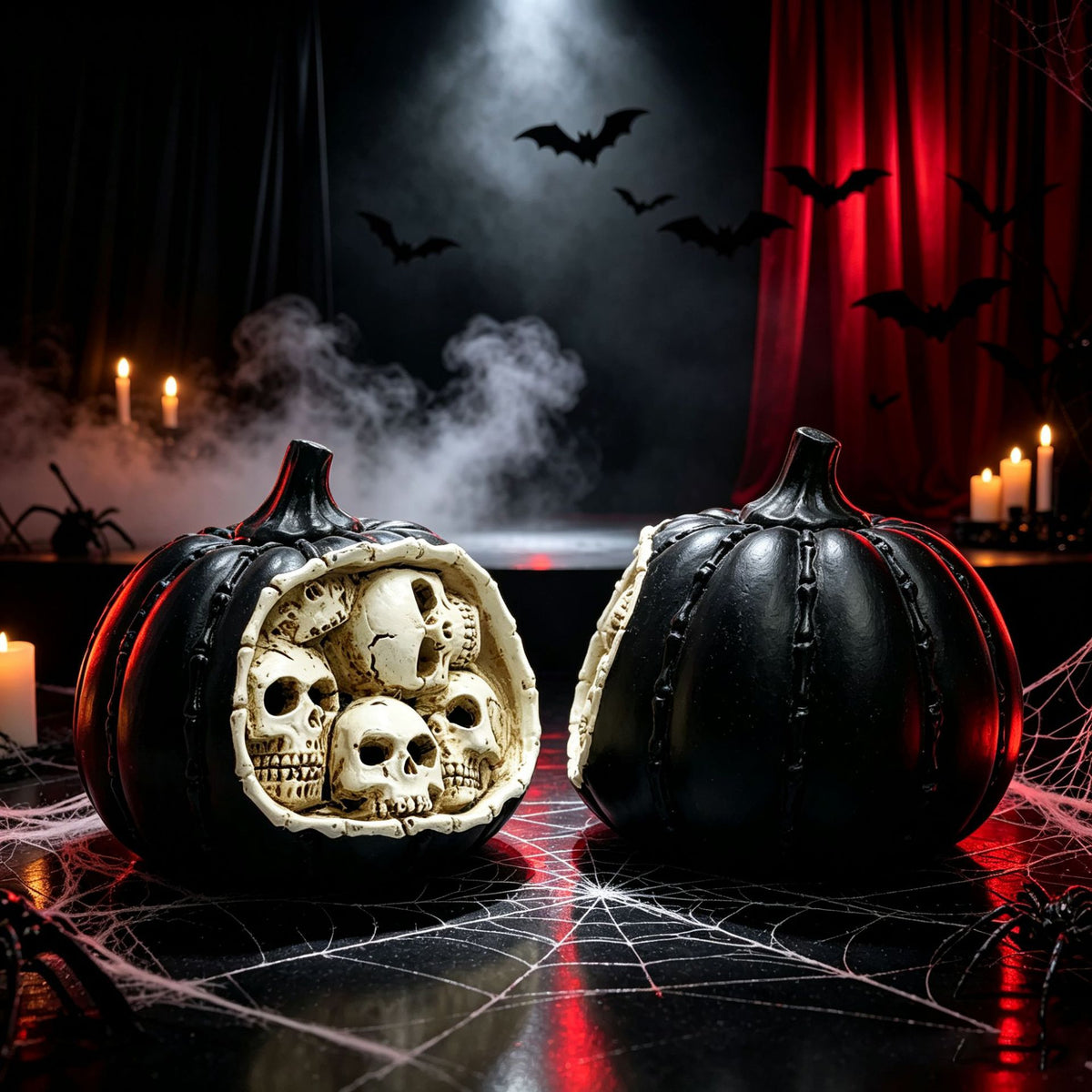 Kreative Halloween Dekofigur in Kürbisform Brehn