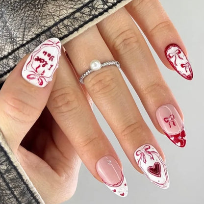 Tierisch inspiriertes Press-On-Nagelkunst-Set Brehn
