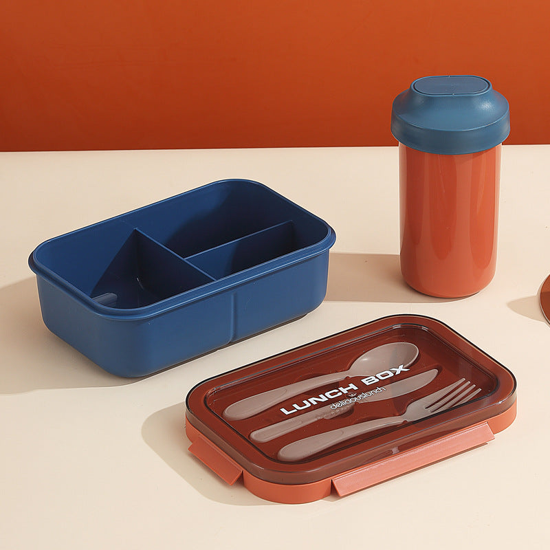 Mehrere Fächer Auslaufsichere Lunchbox