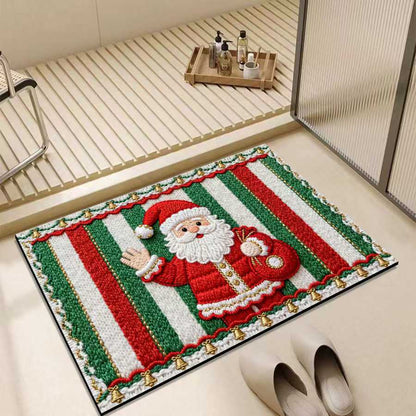 Weihnachtlich dekorative Bereichsmatte