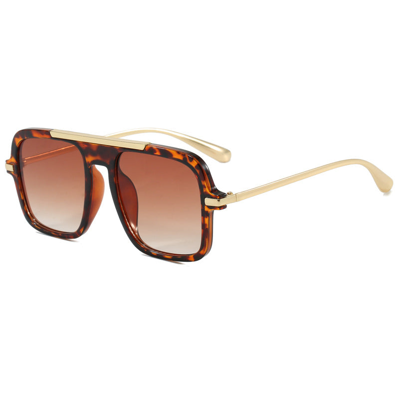 Damen modische Sonnenbrille mit angesagtem quadratischem Rahmen Brehn