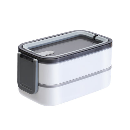 Multi-Compartment Lebensmittel Aufbewahrung Bento Behälter mit sicherem Verriegelungsmechanismus