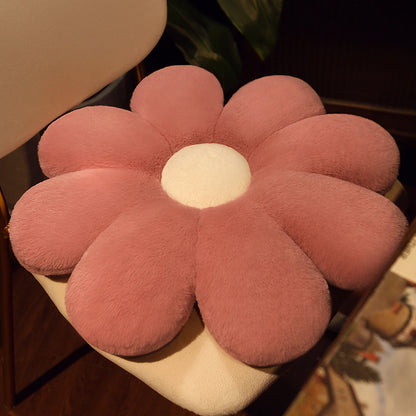 Plüsch Sitzkissen in Blumenform Brehn
