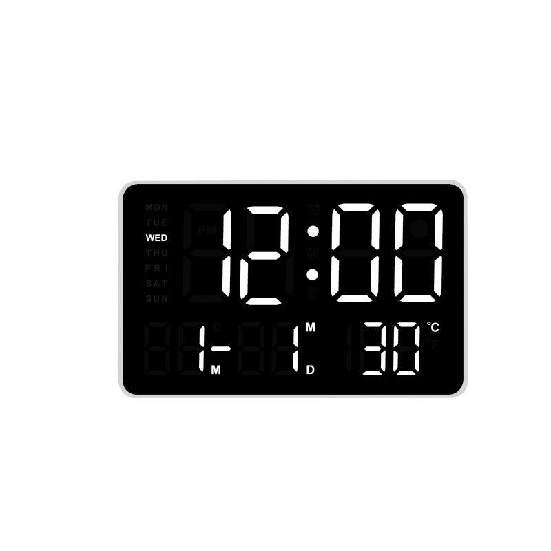 Digitaler Wandwecker mit Temperatur- und Datumsanzeige Brehn