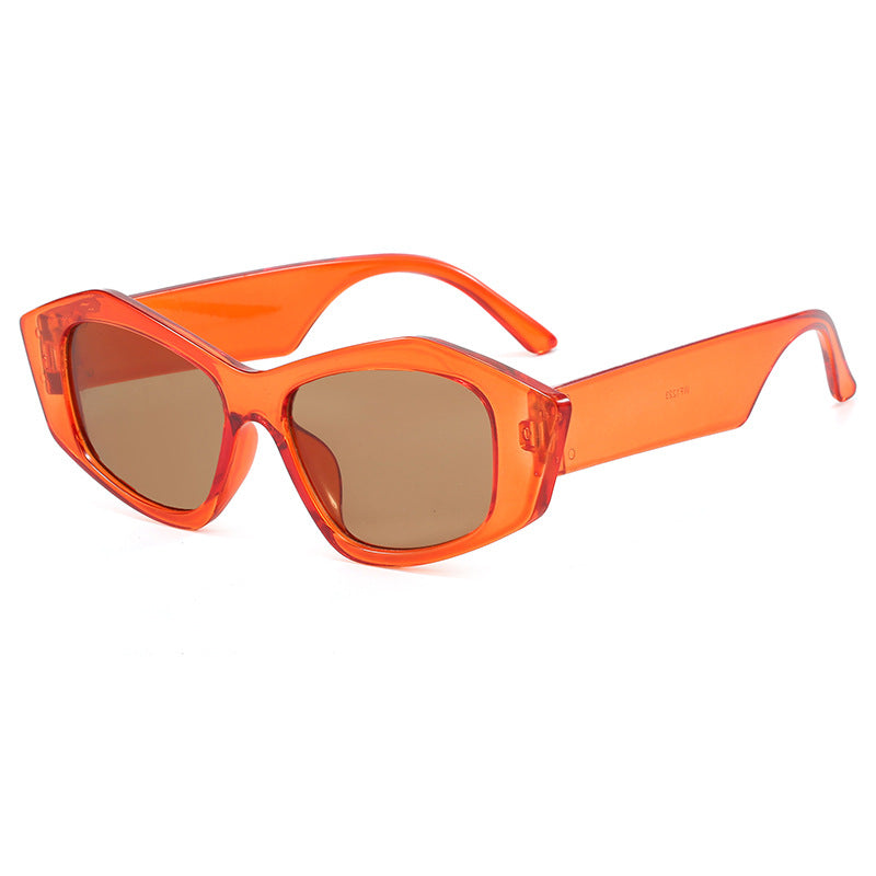 Damen Kreative Sonnenbrille im exotischen Leopardenmuster Brehn