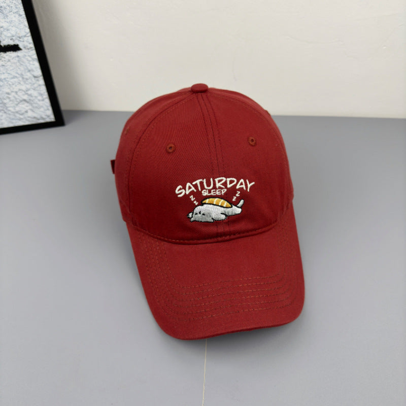 Unisex Verspielt Bestickte Cap Brehn