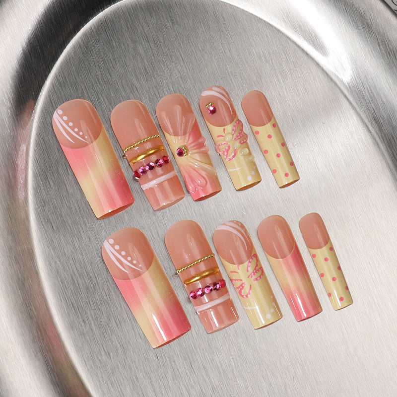 Kreatives Press-On Nagelset Brehn
