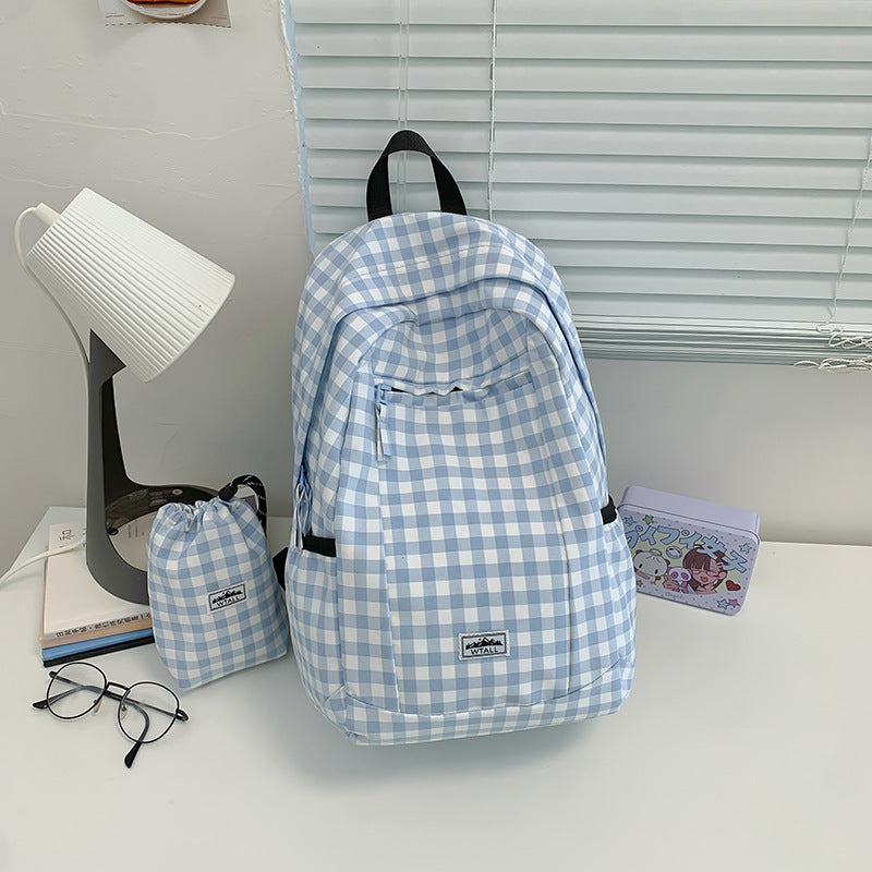 Stylische Karierte Rucksack Brehn