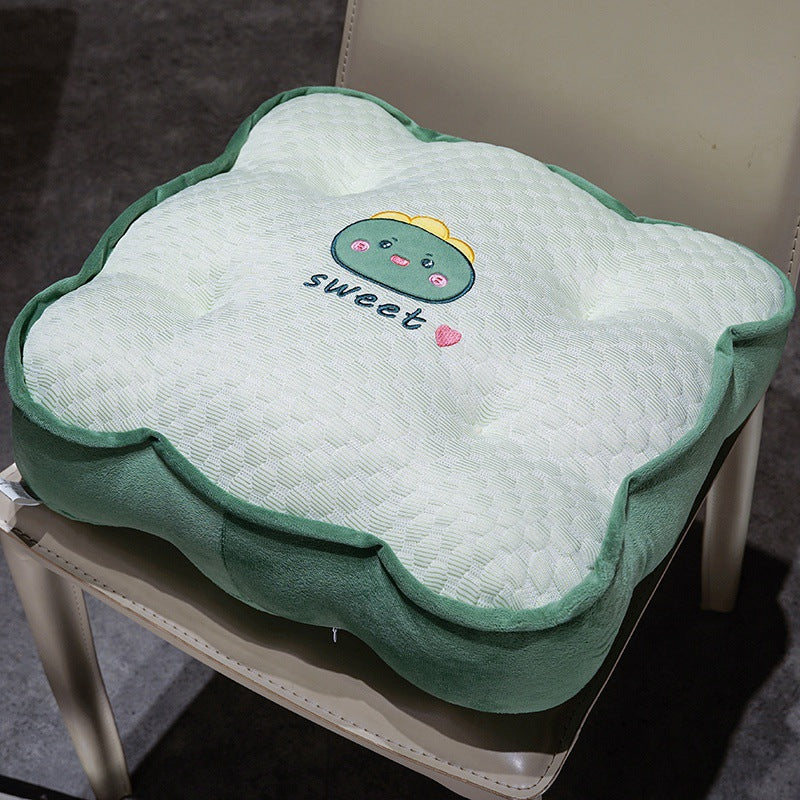 Plüsch Komfortsitzkissen mit süßem Tiermotiv Brehn